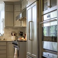 Custom light gray inset kitchen (3)